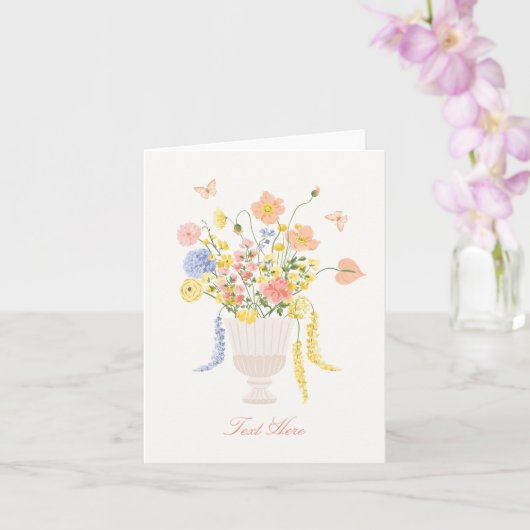 花束 カード (蘭)