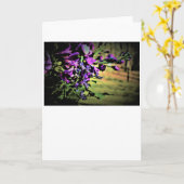 花束、カード カード (黄色い花)