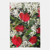 花束 キッチンタオル (縦)