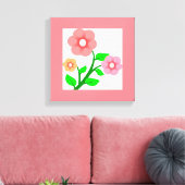 花束 キャンバスプリント (インサイチュ (リビング))