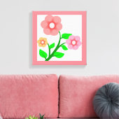 花束 キャンバスプリント (インサイチュ (リビング))