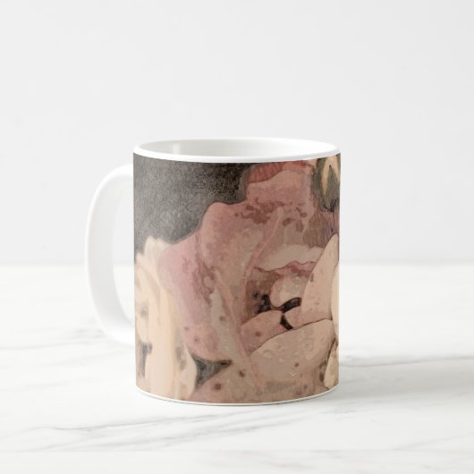 花束… コーヒーマグカップ (正面左)