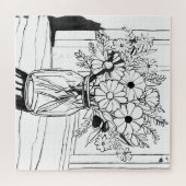 花束 ジグソーパズル (横)