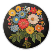 花束 セラミックノブ (正面)