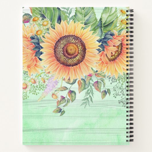 花束 ノートブック (裏面)