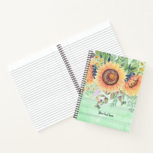 花束 ノートブック (内部)