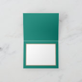 花束 ピンクのバラの花束 母の日 カード (内部)