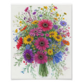 花束 フォトプリント (正面)