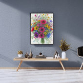 花束 フォトプリント