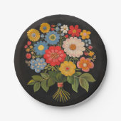 花束 ペーパープレート (正面)