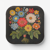 花束 ペーパープレート (正面)