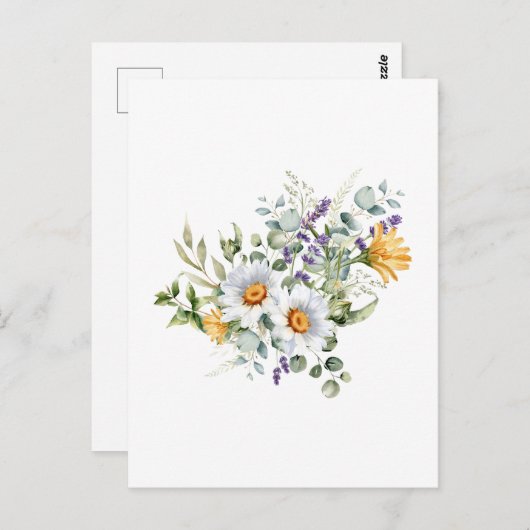 花束 ポストカード (正面/裏面)