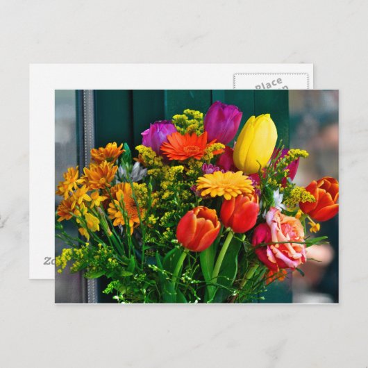 花束 ポストカード (正面/裏面)