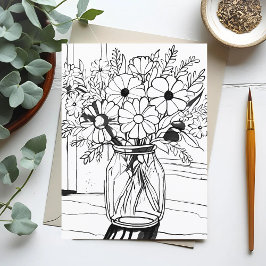 花束 ポストカード