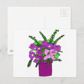 花束 ポストカード (正面/裏面)