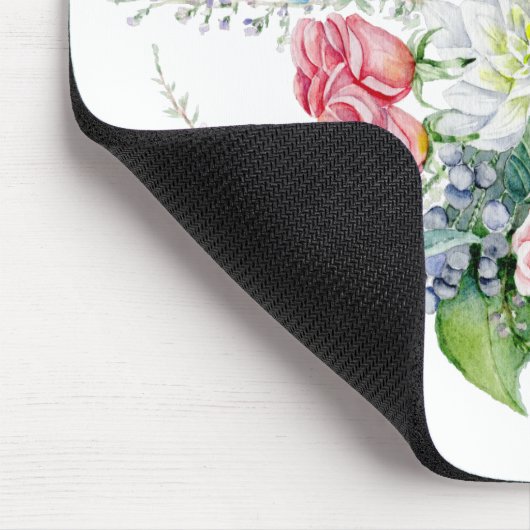 花束 マウスパッド (コーナー)