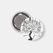 花束 マグネット (正面/裏面)