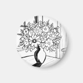 花束 マグネット (正面)