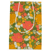 花束 ミディアムペーパーバッグ (裏面)