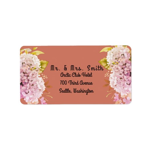 花束 ラベル (正面)