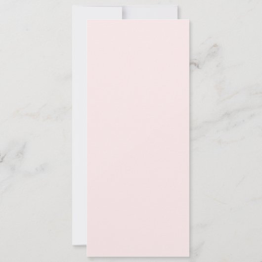 花束 招待状 (裏面)