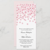 花束 招待状 (正面/裏面)