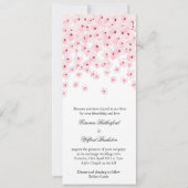 花束 招待状 (正面)