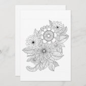 花束 | 自分の挨拶に色を付ける (正面/裏面)