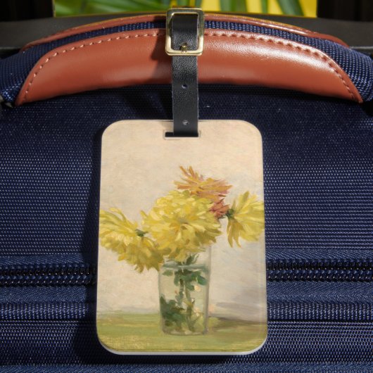 花束（黄） | エドワード・ハーバート・バーナード ラゲッジタグ (正面インサイチュ2)