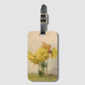 花束（黄） | エドワード・ハーバート・バーナード ラゲッジタグ (正面縦)