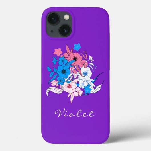 花束 Case-Mate iPhoneケース (裏面)