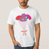 花束 Tシャツ (正面)