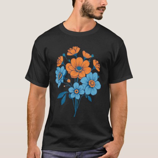 花束 Tシャツ (正面)