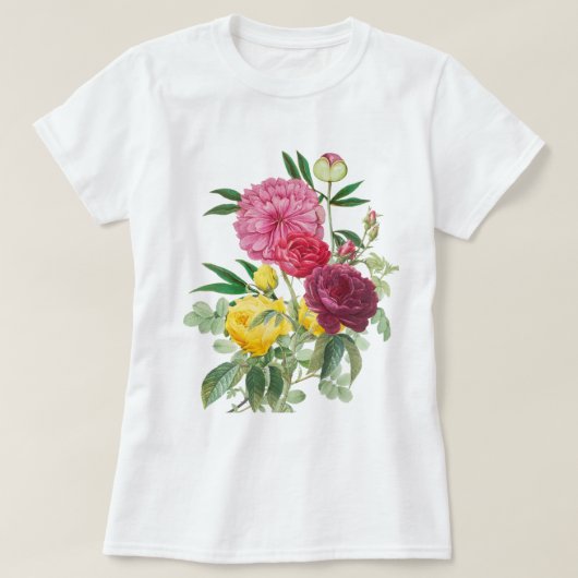 花束 Tシャツ (デザイン正面)