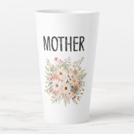 花束'MOTHER'マグカップ カフェラテマグ