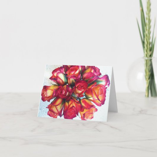 花束Notecards シーズンカード (正面)