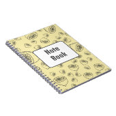 花果実可愛いノート ノートブック (右側)