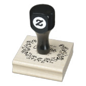 花枠台本の手作り ラバースタンプ (スタンプ)