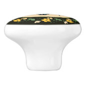 花枠花かわいらしミツバチ セラミックノブ (側面)