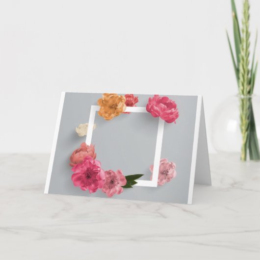 花枠 カード (正面)