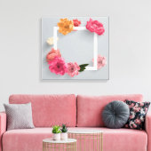 花枠 キャンバスプリント (インサイチュ (リビング))