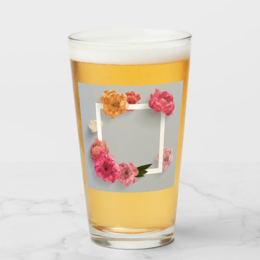 花枠 タンブラーグラス (ドリンク正面)