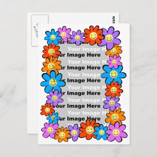花枠 ポストカード (正面/裏面)