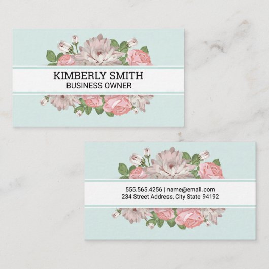 花枠 名刺 (正面/裏面)