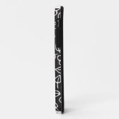花柄および葉 Case-Mate iPhoneケース (裏面/左)