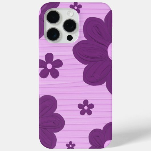 花柄がキュート Case-Mate iPhoneケース (裏面)