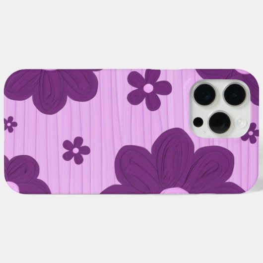 花柄がキュート Case-Mate iPhoneケース (裏面 (横))