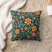 花柄だ クッション (ブランケット)