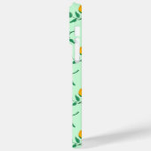 花柄と着色バラ花ケースマット Case-Mate iPhoneケース (裏面 / 左)