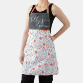 花柄のオールプリントエプロン エプロン (インサイチュ)